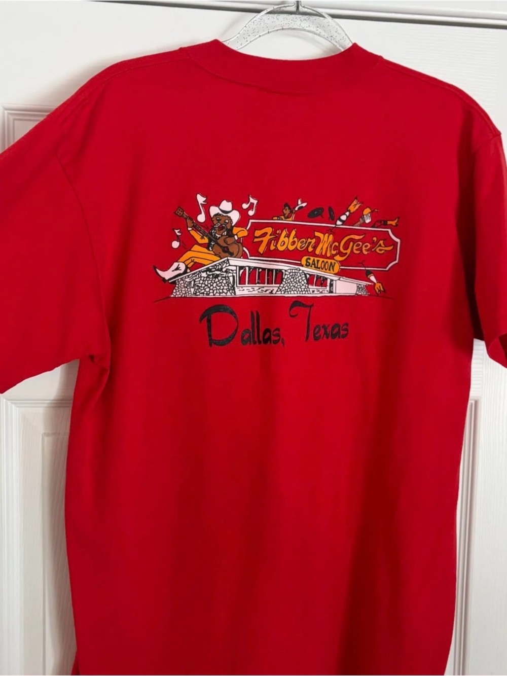 Fibber McGee’s Saloon Dallas TX Graphic T-Shirt - Single stitch